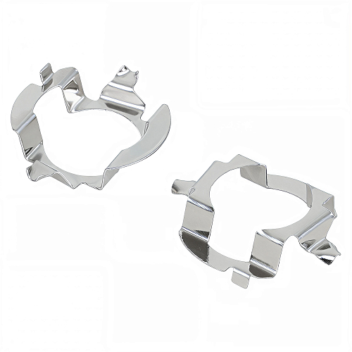 Адаптер для лампы светодиодной, H7, Datsun, Ford, Mercedes-Benz, Nissan, Saab, Skoda, Volkswagen, комплект 2 шт.