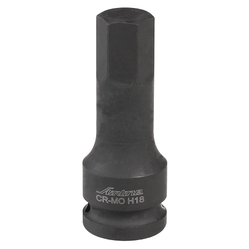 Головка ударная торцевая 1/2"DR внешний шестигранник H18, L=78мм