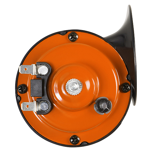 Сигнал звуковой рупорный 90мм 410/510Гц 118дБ 24В LOW/HIGH, кмпл. 2 шт.