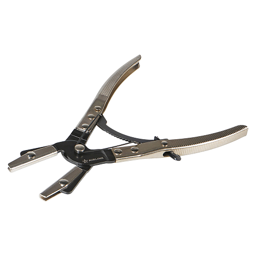 Зажим с фиксатором для шлангов L=300мм