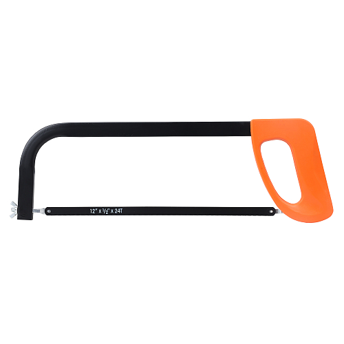 Ножовка по металлу 300мм пластмассовая ручка, метал. корпус