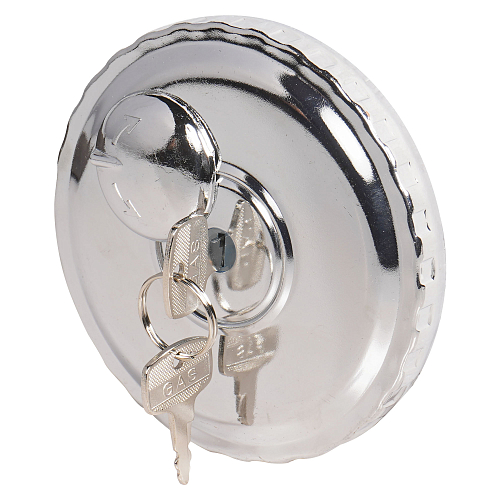 Крышка бензобака 80мм с замком, универсальная, полуоборотная, металлическая для а/м Камаз/DAF/Iveco/MAN/Volvo/Renault