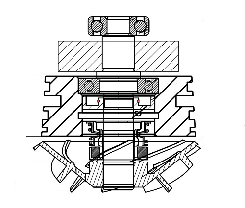 Насос водяной для спецтехники John Deere [6090] (10-) 9.0D