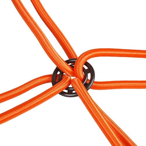 Резинки-стяжки набор "Паук" 4шт.-120 см, D-8 мм (металлические крючки)