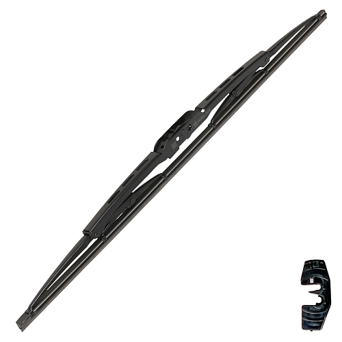 Щетка стеклоочистителя 480 мм (19") каркасная, 1 адаптер