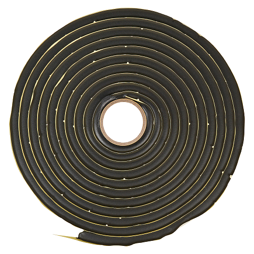 Лента-герметик для вклейки стекол (фары,стоп-сигналы,бок.стёкла), бутиленовая, 9,5мм*4,5 м, черн.