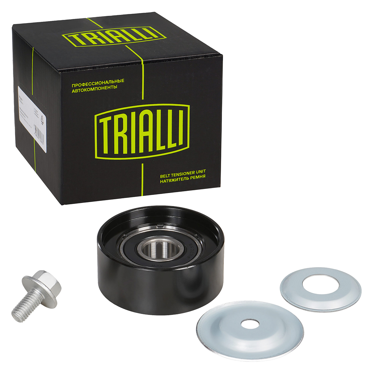 Ролик приводного ремня для автомобилей Renault Logan (04-)/Duster (10-) 1.4i/1.6i 8V/16V с ГУР и A/C (опорный)