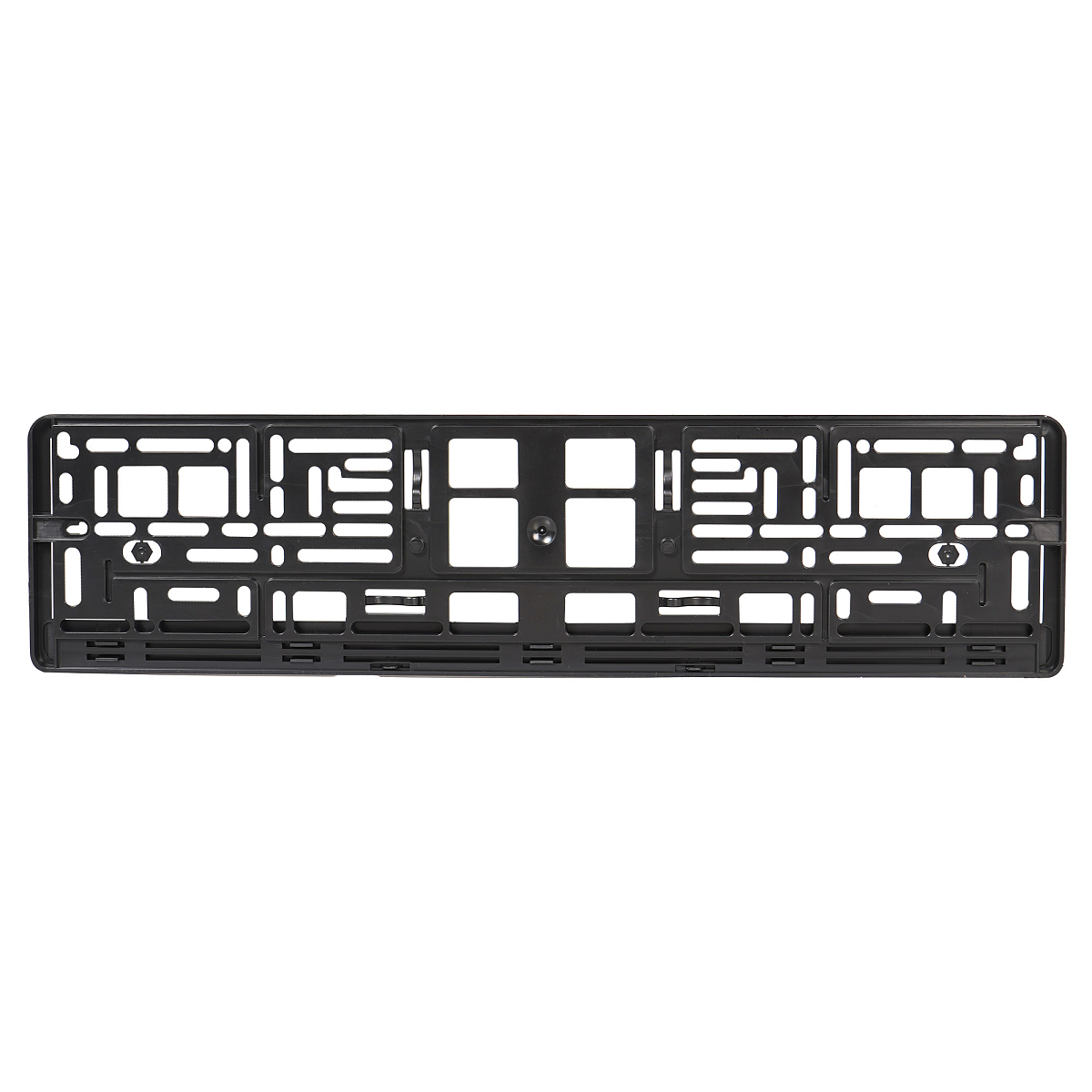 Рамка под номерной знак "Хром", с планкой