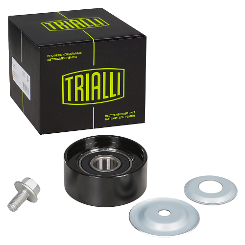 Ролик приводного ремня для автомобилей Renault Logan (04-)/Duster (10-) 1.4i/1.6i 8V/16V с ГУР и A/C (опорный)