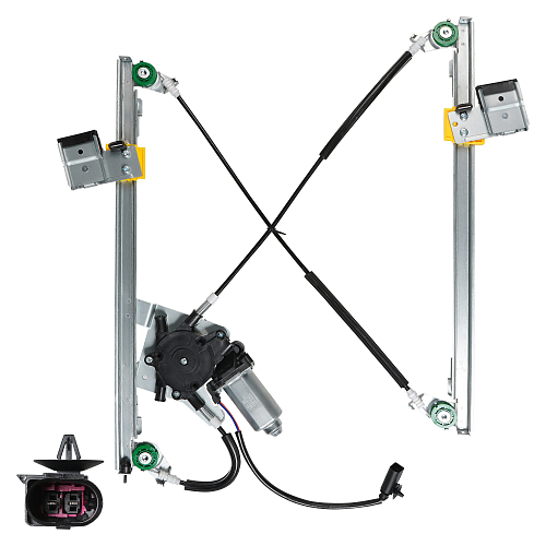 Стеклоподъёмник в сборе для а/м Ford Focus I (98-) электрический передний левый с мотором