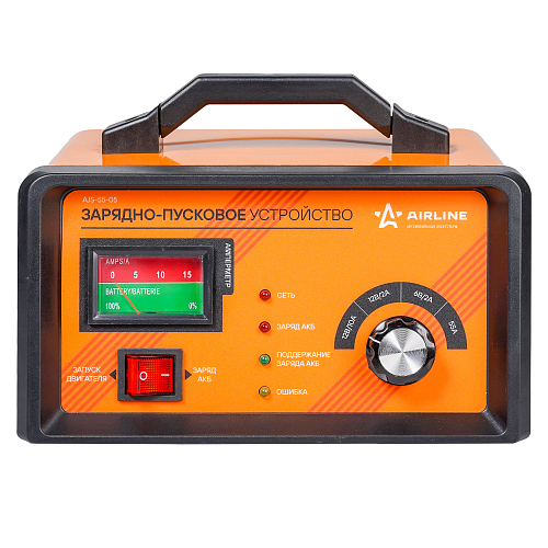 Зарядно-пусковое устройство 2/10/55А 6В/12В трансформаторное, амперметр