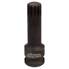 Головка ударная торцевая 1/2"DR внешний SPLINE M18, L=78мм