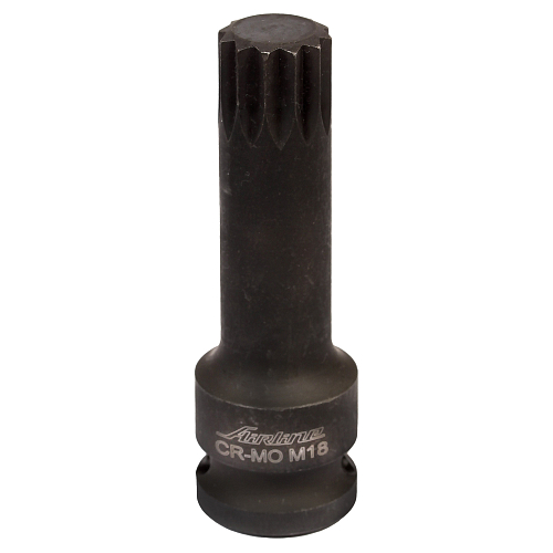 Головка ударная торцевая 1/2"DR внешний SPLINE M18, L=78мм