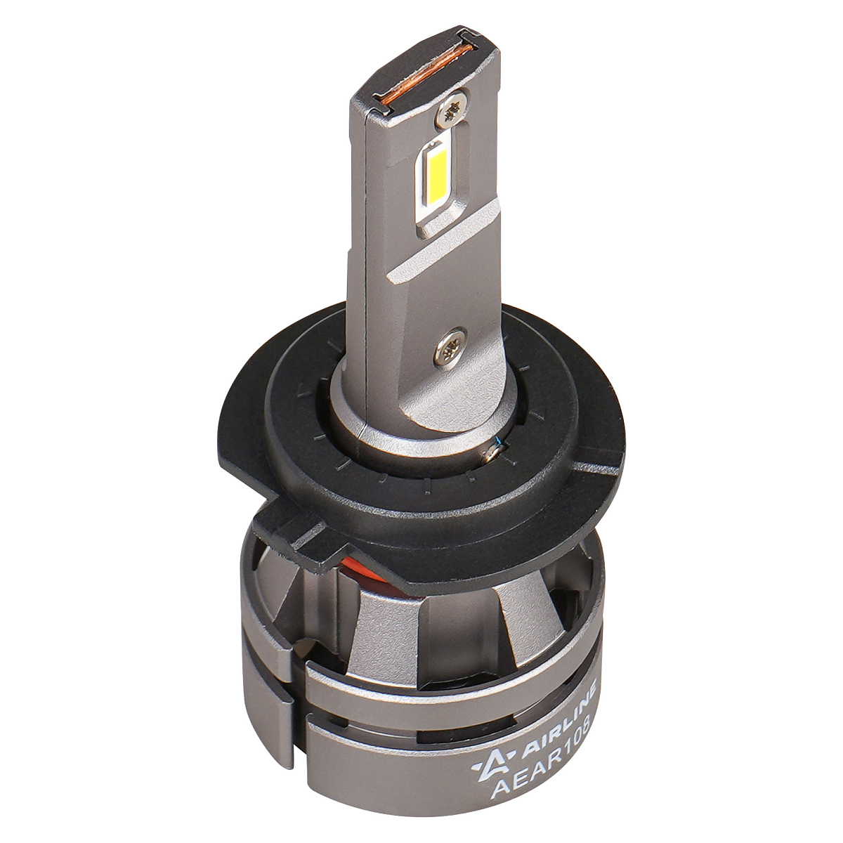 Лампа светодиодная H7 PLUS, 28Вт, 5000Лм (2500Лм x 2), 3000К (Желтый), 12/24В, комплект 2 шт.