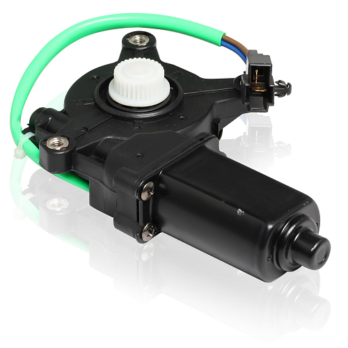 Моторедуктор стеклоподъемника для автомобилей Daewoo Lanos/ЗАЗ Sens (передний левый)