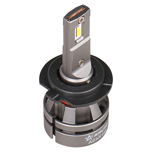 Лампа светодиодная H7 PLUS, 28Вт, 5000Лм (2500Лм x 2), 3000К (Желтый), 12/24В, комплект 2 шт.