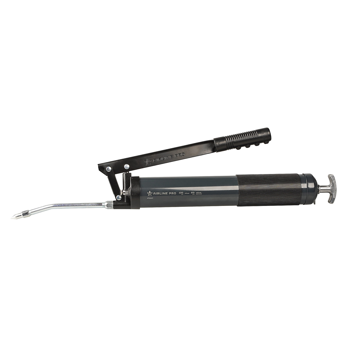 Шприц рычажно-плунжерный 600см3 PRO, клапан уд. воздуха (возможно примен. картриджа)