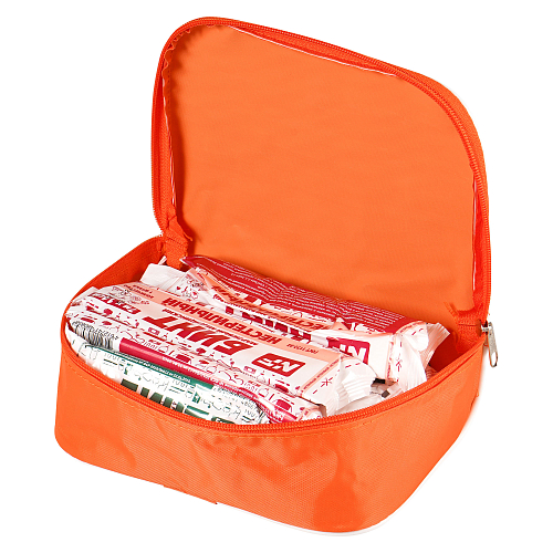 Аптечка автомобильная, новый состав МЗ РФ 260н, соотв.треб. ГАИ, текстильный футляр