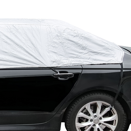 Чехол-тент на крышу и окна автомобиля, защитный (259*140*56 см) универсал., серый