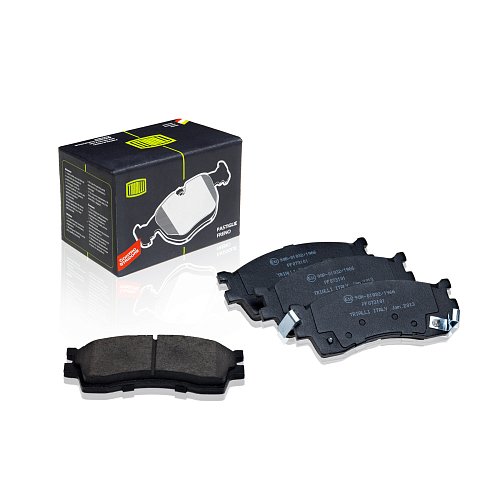 Колодки тормозные дисковые передние для автомобилей Kia Spectra (00-)