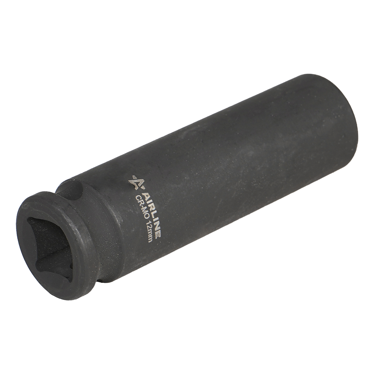 Головка ударная торцевая 3/8"DR шестигранная глубокая 12мм, L=65мм