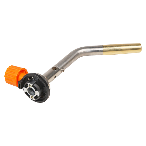 Горелка газовая на цанговый баллон, ручн.поджиг, сопло D12*50мм, металл