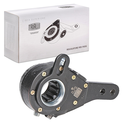 Рычаг тормоза регулировочный автоматический (трещотка) для автомобилей МАЗ 103 / 104 / 105 / 107 / 152 / 6430 / ПАЗ передний левый / правый (широкий шлиц)