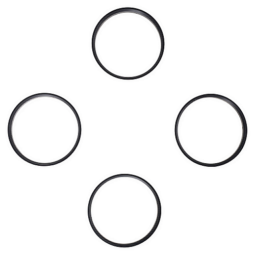 Кольцо центровочное для литого диска 67.1-64.1мм, комплект 4 шт., пластик