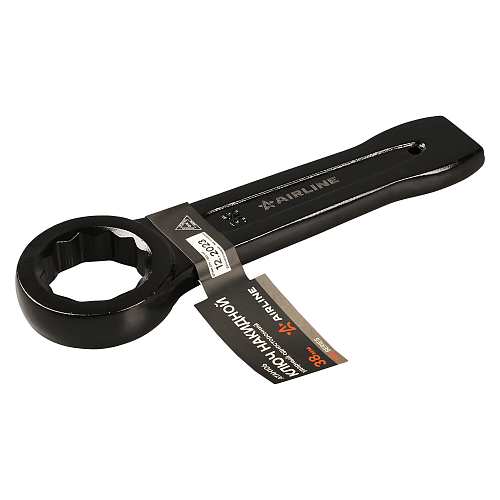 Ключ ударный накидной односторонний 38мм, L=215-235мм