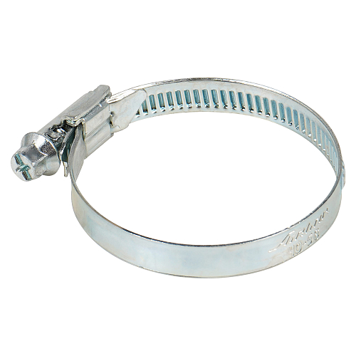 Хомут 40-60/9мм, червячный, усиленный, W1(оцинк), 1 шт.