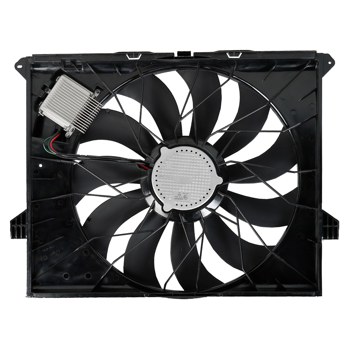 Электровентилятор охлаждения для автомобилей Mercedes-Benz ML (W164) (05-)/GL (X164) (06-) (с кожухом) (600W)