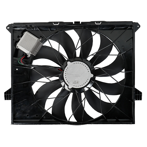 Электровентилятор охлаждения для автомобилей Mercedes-Benz ML (W164) (05-)/GL (X164) (06-) (с кожухом) (600W)