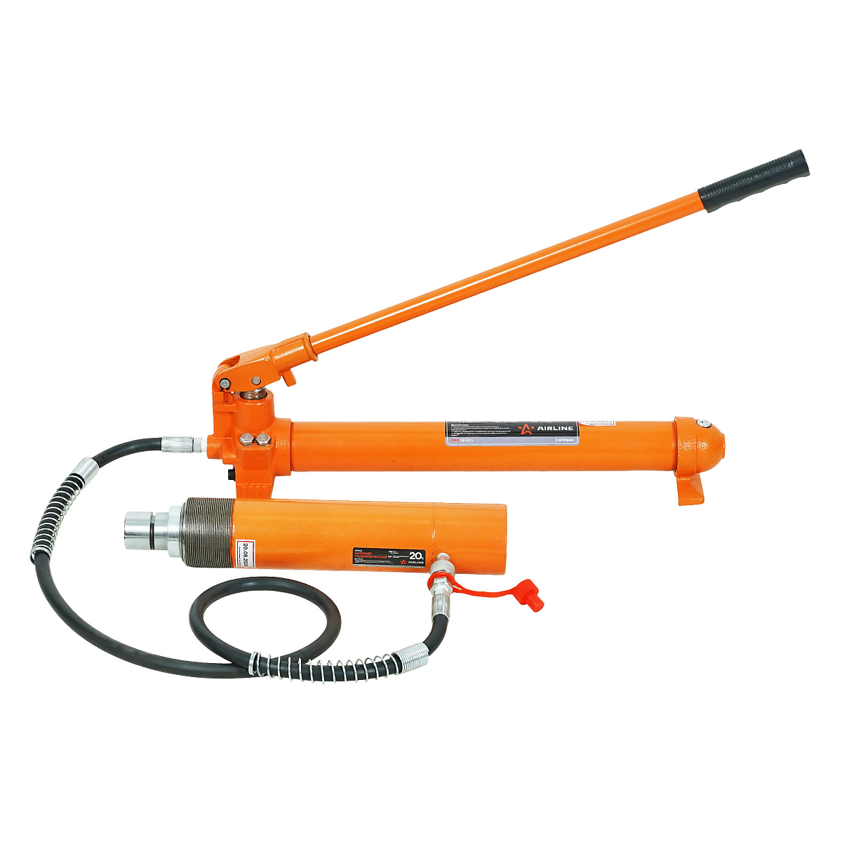 Растяжка гидравлическая для кузовных работ 20т, набор 18 пр., желез. кейс