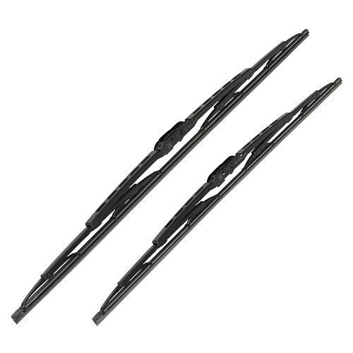 Щетки стеклооч комплект (2 штуки) 600/550мм (24"/22") каркасные с креплением "Крючок 9х3, 9х4 мм" (AWBJ011) МП-серия