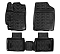 Ковры для Toyota Camry VII (XV50) (11-), 4 шт., (крепеж), выс. борт, 3D с подпятником, ТЭП, черн.