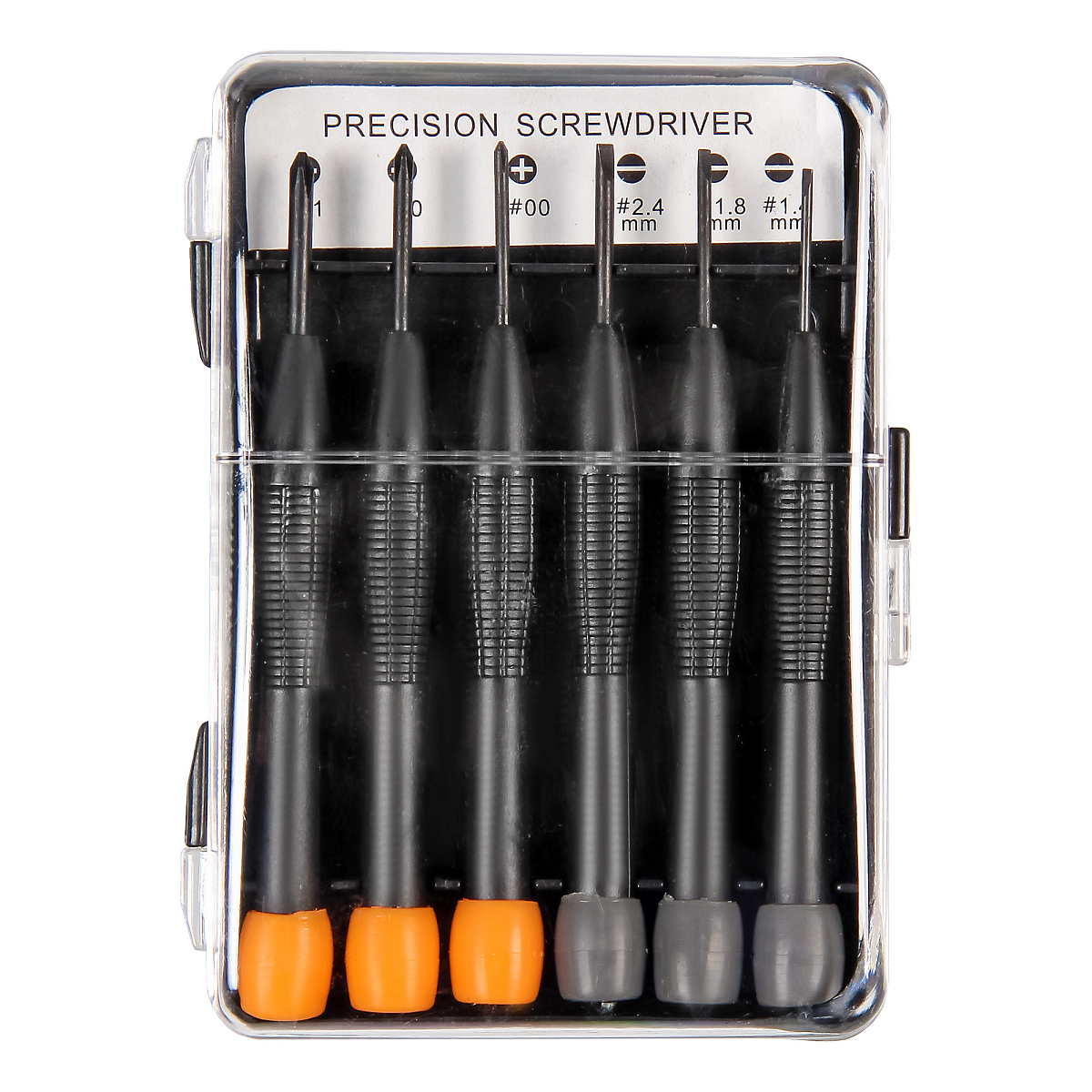 Набор отвёрток для точных работ 6пр., пласт футляр