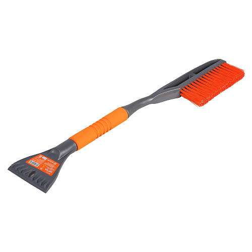 Щетка от снега и льда с мягкой щетиной + скребок (64 см)