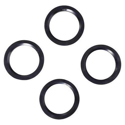 Кольцо центровочное для литого диска 73.1-56.6мм, комплект 4 шт., пластик