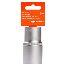 Головка торцевая 1/2"DR шестигранная 32мм, L=78мм пласт.подвес