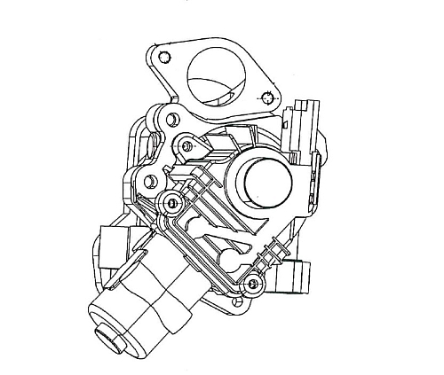 Клапан EGR (рециркуляции отработавших газов) для автомобилей Ford Mondeo (07-)/C5 (04-) 2.2D