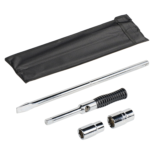 Ключ баллонный крест складной с изменяющимся рычагом 17*19, 21*23 мм PRO