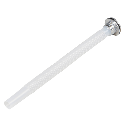 Носик гофрированный для стальных канистр с резьбовой крышкой