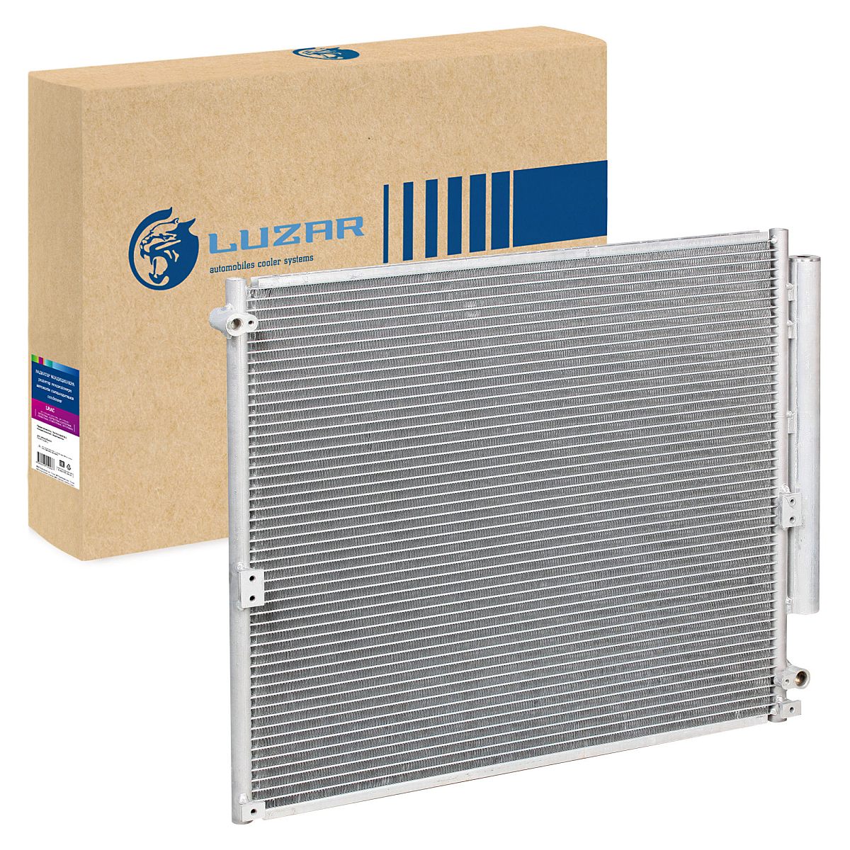 Радиатор кондиционера для автомобилей Land Cruiser Prado 120 (02-) 3.0TD/4.0i