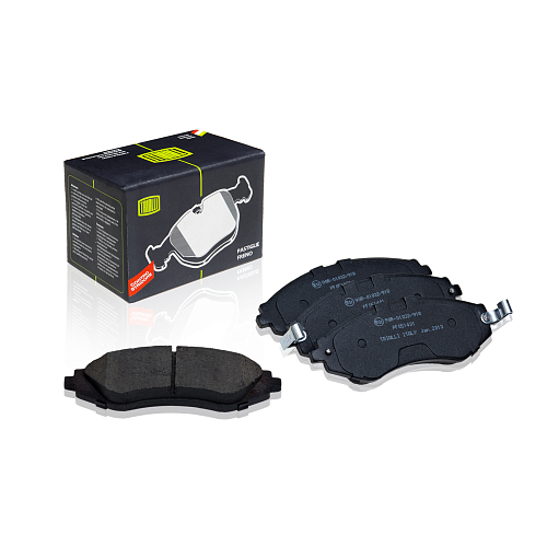 Колодки тормозные дисковые передние для автомобилей Chevrolet Lacetti (04-)