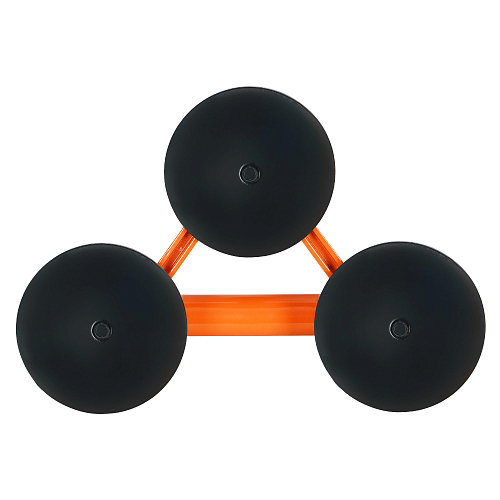 Стеклодомкрат PRO вакуумный тройной, г/п 120кг., металл