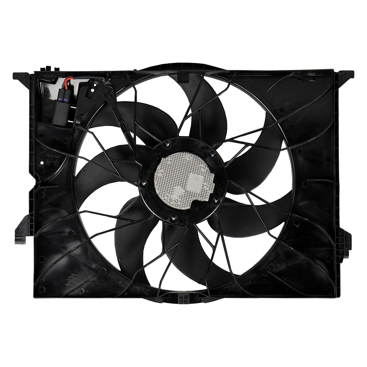 Электровентилятор охлаждения для автомобилей Mercedes-Benz S (W221) (05-) (с кожухом)