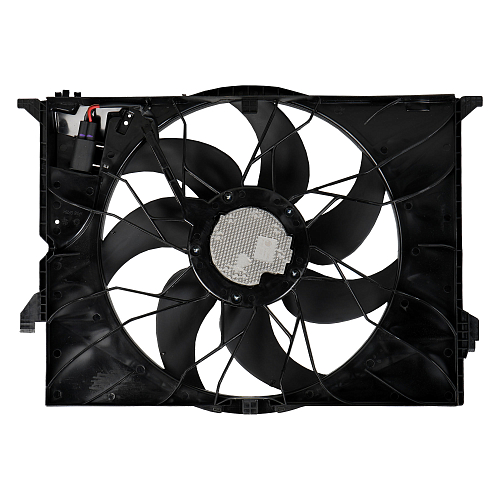 Электровентилятор охлаждения для автомобилей Mercedes-Benz S (W221) (05-) (с кожухом)