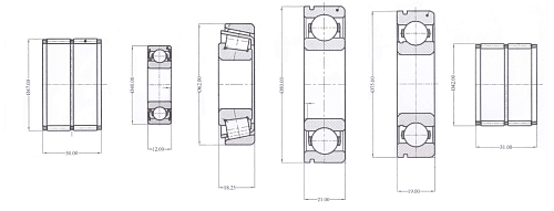 Ремкомплект КПП полный для автомобиля ГАЗ 3302 (с 2003 г.) с коническими подшипниками (только подшипники)