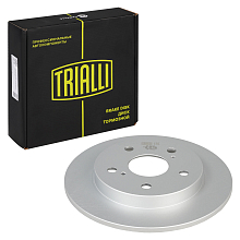 Диски тормозные для автомобилей Toyota Corolla (06-) / Auris (06-) задний d=259 окрашенный