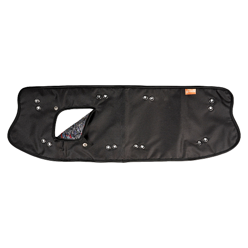 Утеплитель радиатора для а/м УАЗ 3163 Патриот (рестайлинг 2014), полиэстер/войлок, цвет черный